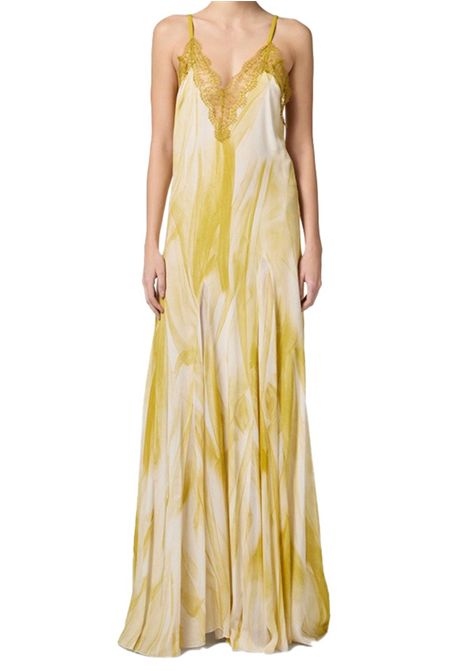 Abito Elisabetta Franchi donna ABR5452E2 DN7 burro curry ELISABETTA FRANCHI | Abiti | ABR5452E2DN7